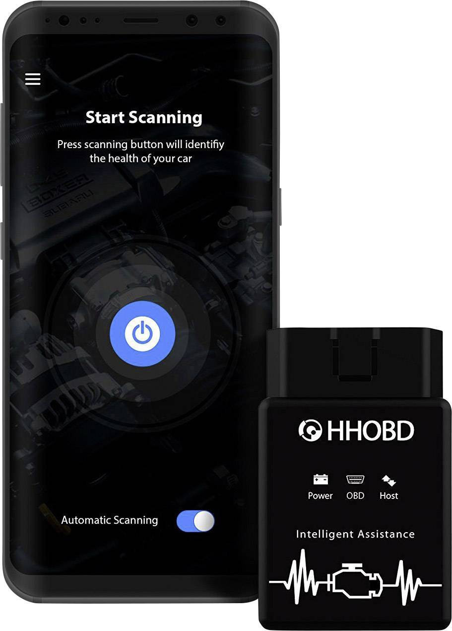 EXZA HHOBD Bluetooth OBD II Interface 497288154 uneingeschränkt