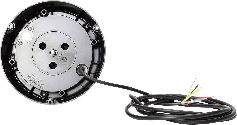 WAS Rundumleuchte W126 Double Flash 866.4DSYNC 12 V, 24V über Bordnetz Schraubmontage Orange