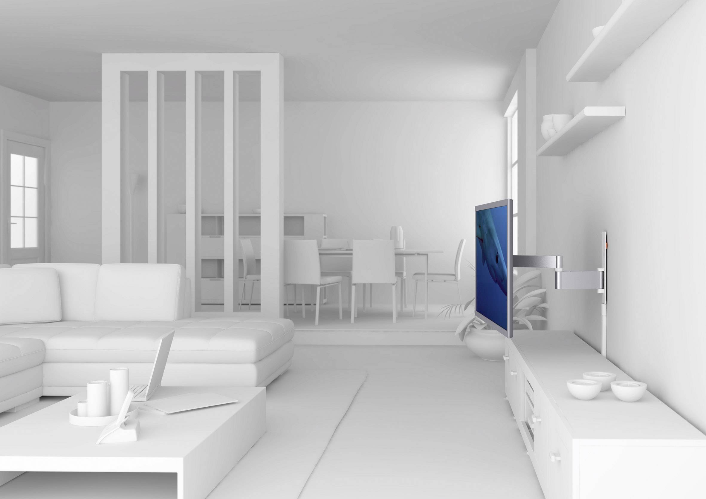 Vogel's WALL 3245 TV-Wandhalterung 81,3 cm (32") - 139,7 cm (55") Schwenkbar, Neigbar