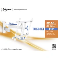 Vogel's WALL 3245 TV-Wandhalterung 81,3 cm (32") - 139,7 cm (55") Schwenkbar, Neigbar Vogel's WALL 3245 TV-Wandhalterung 81,3 cm (32") - 139,7 cm (55") Schwenkbar, Neigbar