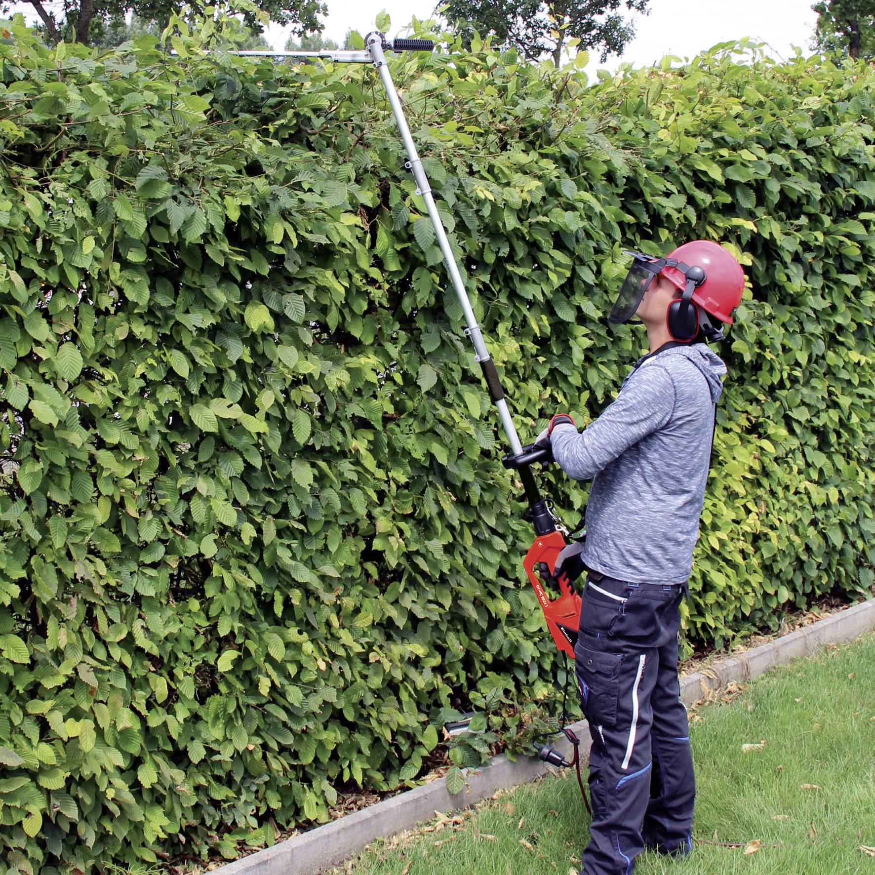 Einhell GC-HC 9024 T Elektro Teleskop-Heckenschere Tragegurt 900 W 480 mm