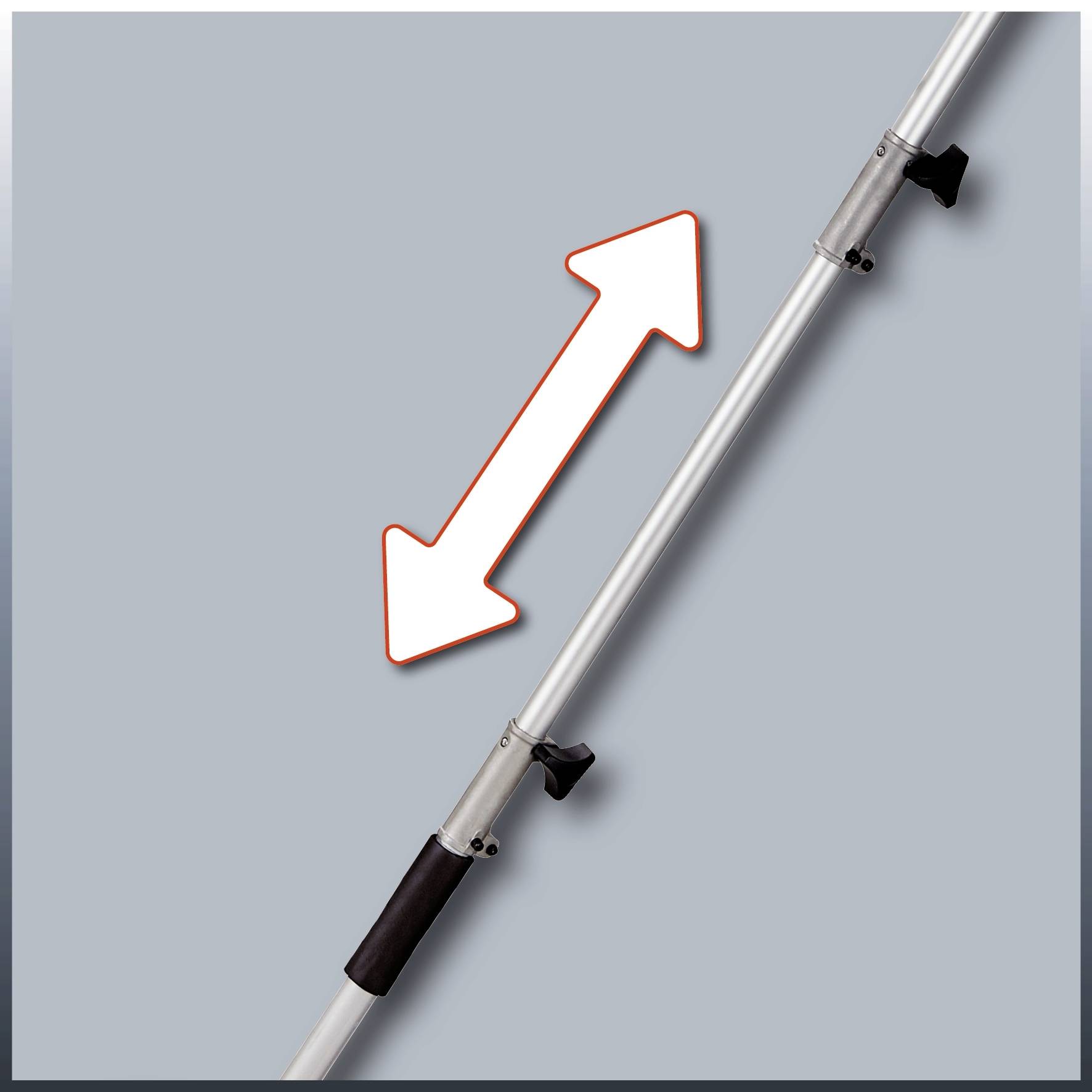 Einhell GC-HC 9024 T Elektro Teleskop-Heckenschere Tragegurt 900 W 480 mm