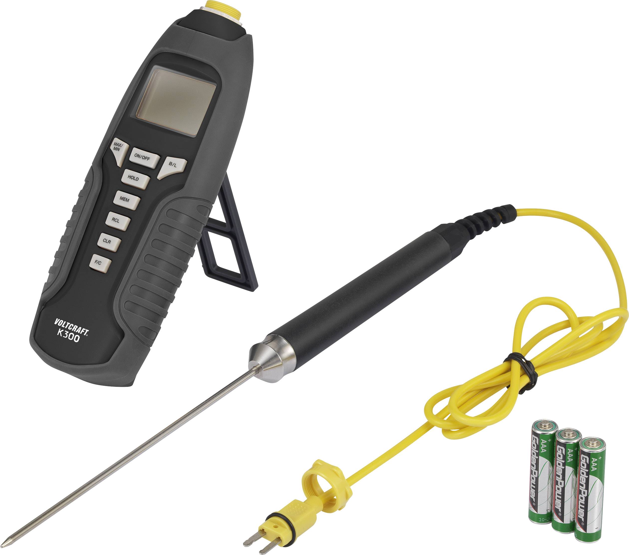 VOLTCRAFT K300 Temperatur-Messgerät -200 - 1370°C Fühler-Typ K