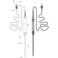 VOLTCRAFT K300 Temperatur-Messgerät -200 - 1370°C Fühler-Typ K VOLTCRAFT K300 Temperatur-Messgerät -200 - 1370°C Fühler-Typ K