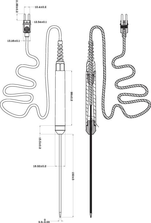 VOLTCRAFT K300 Temperatur-Messgerät kalibriert (DAkkS-akkreditiertes Labor) -200 - 1370°C Fühler-Typ K