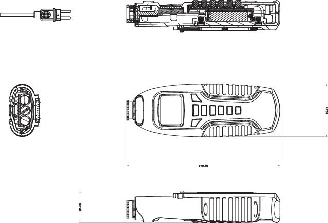 VOLTCRAFT K300 Temperatur-Messgerät -200 - 1370°C Fühler-Typ K