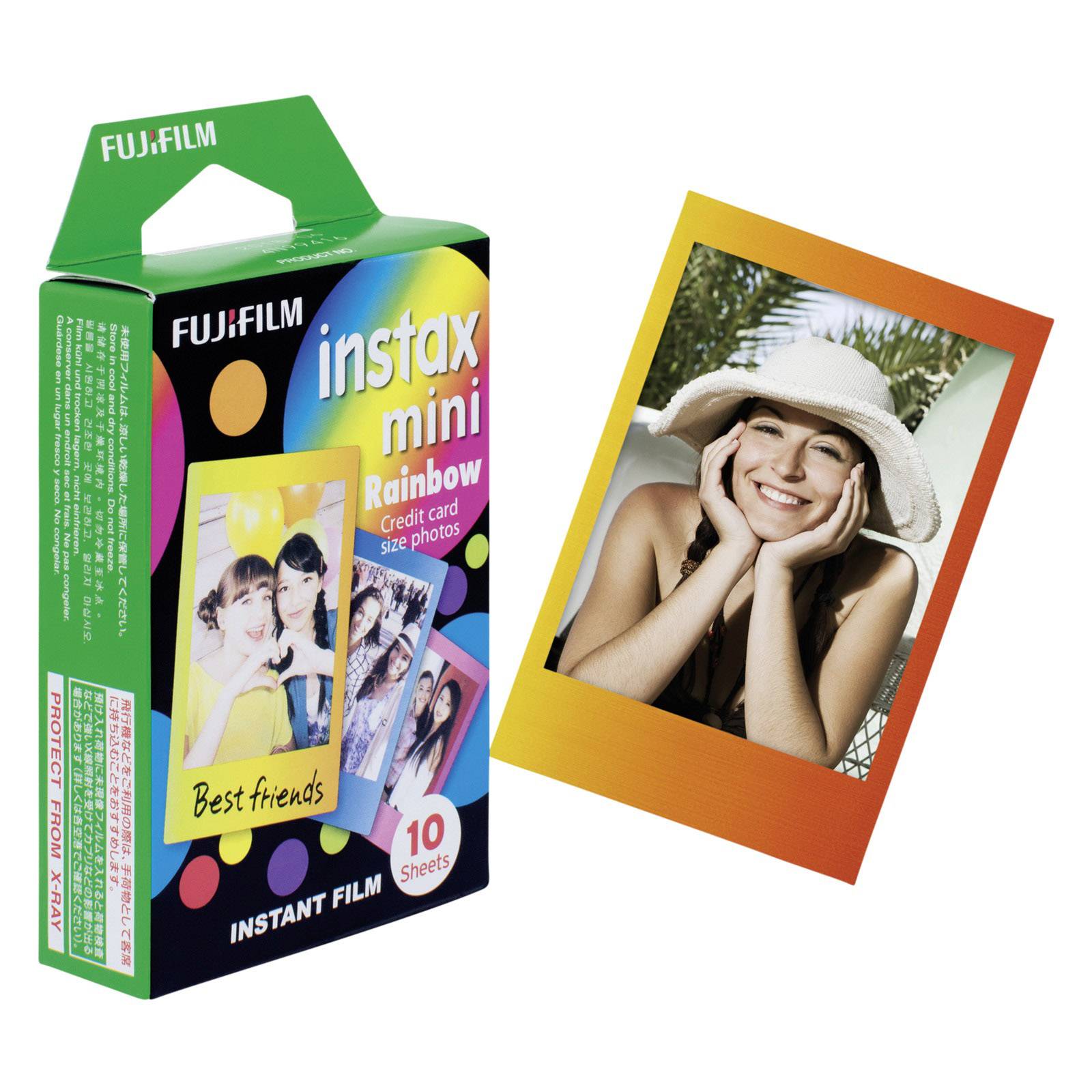 Fujifilm Instax Mini Film Rainbow Sofortbild-Film