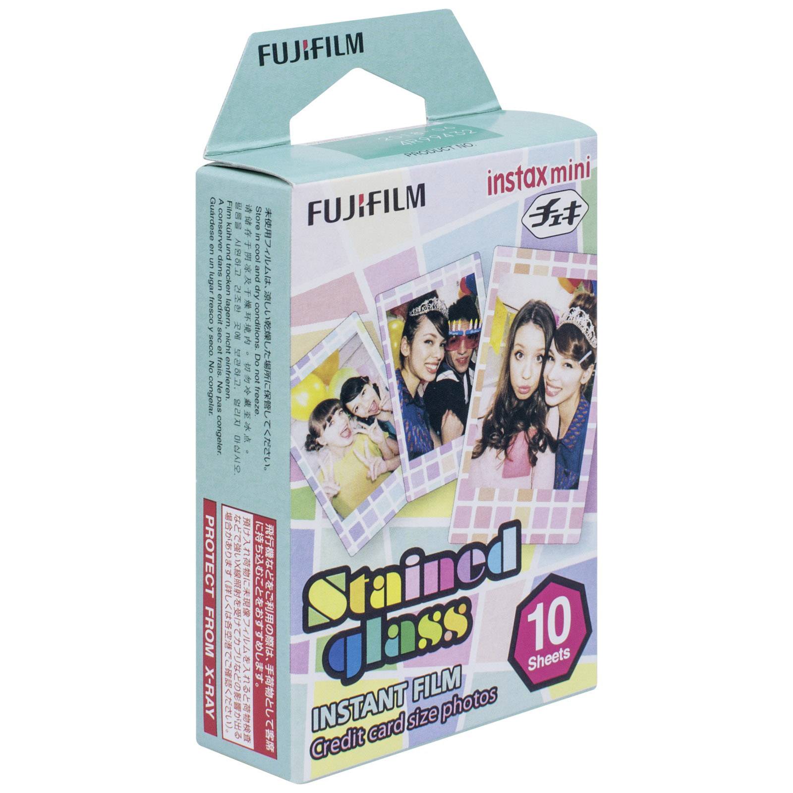 Fujifilm Instax Mini Film Stained Glass Sofortbild-Film