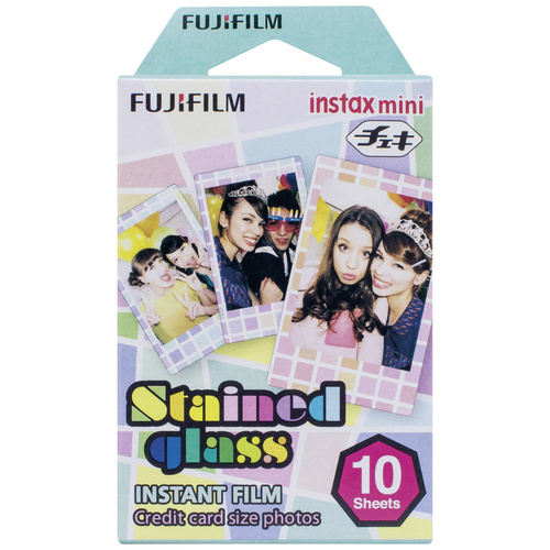 Fujifilm Instax Mini Film Stained Glass Sofortbild-Film