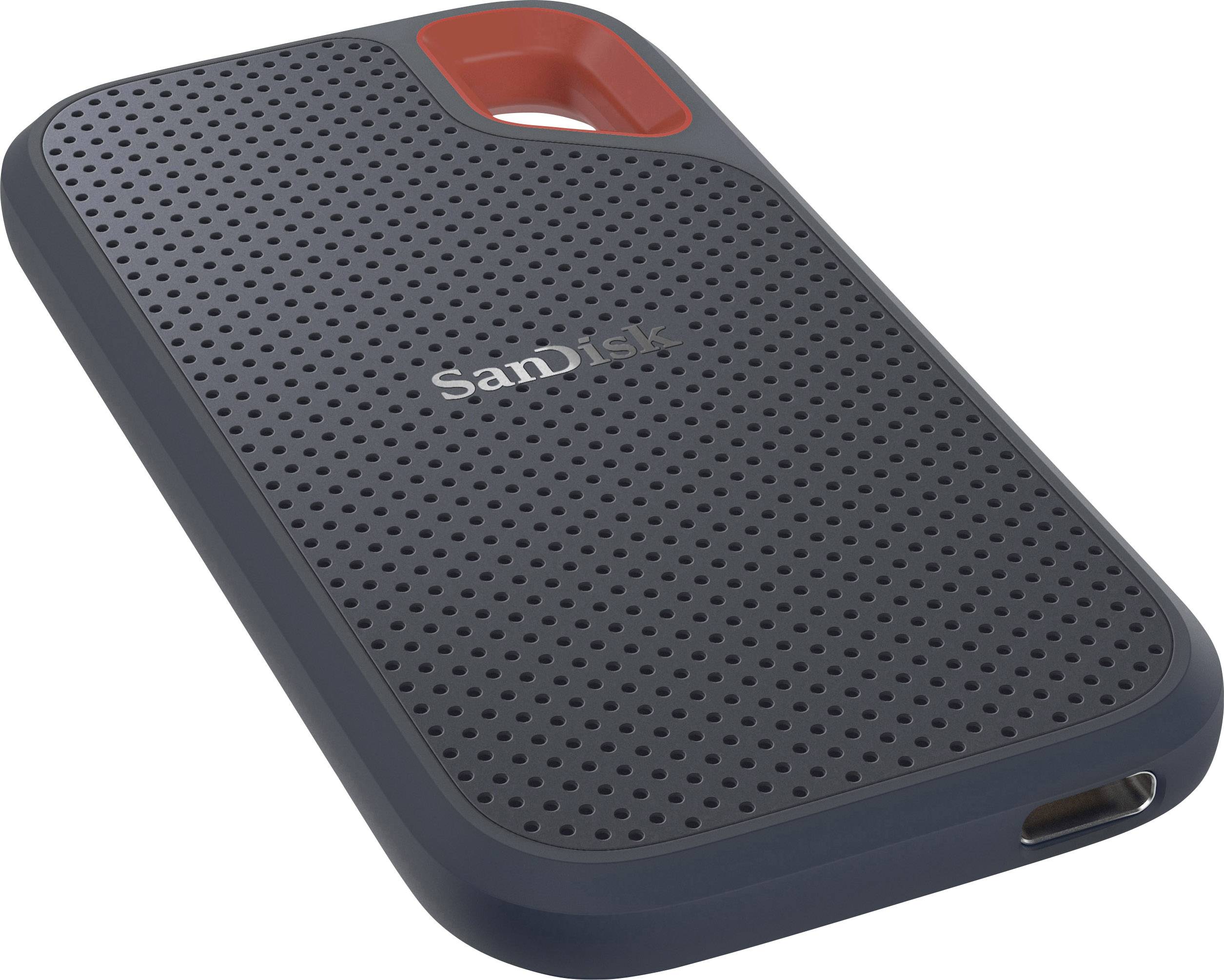 SanDisk Extreme® Portable 2 TB Externe SSD USB-C™ USB 3.2 (Gen 2) Schwarz  SDSSDE60-2T00-G25