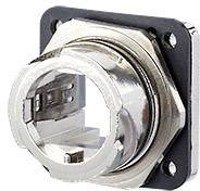 Metz Connect Industry IP67 V1 1401013300ME Flanschgehäuse Silber 1St.