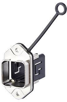 METZ CONNECT Industry IP67 V14 Einbaubuchse, Normbefestigung
