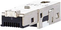 Metz Connect E-DAT Industry RJ45 1401400810-I Stecker, gerade Polzahl Sensoren 8P8C Silber 1 St.