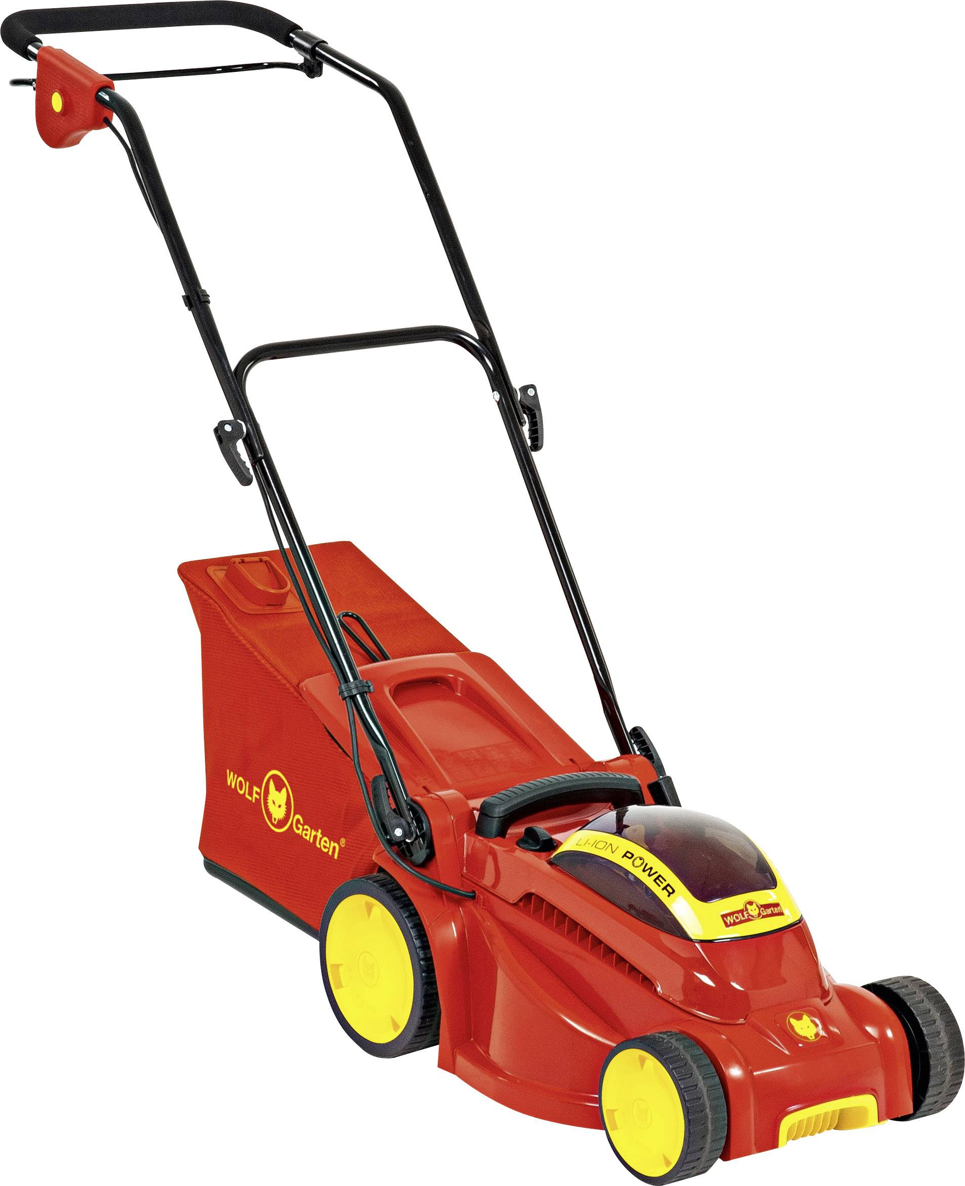 WOLF-Garten POWER 34 M Akku Rasenmäher inkl. Akku, Mulchfunktion 72 V Schnittbreite (max.) 34 cm