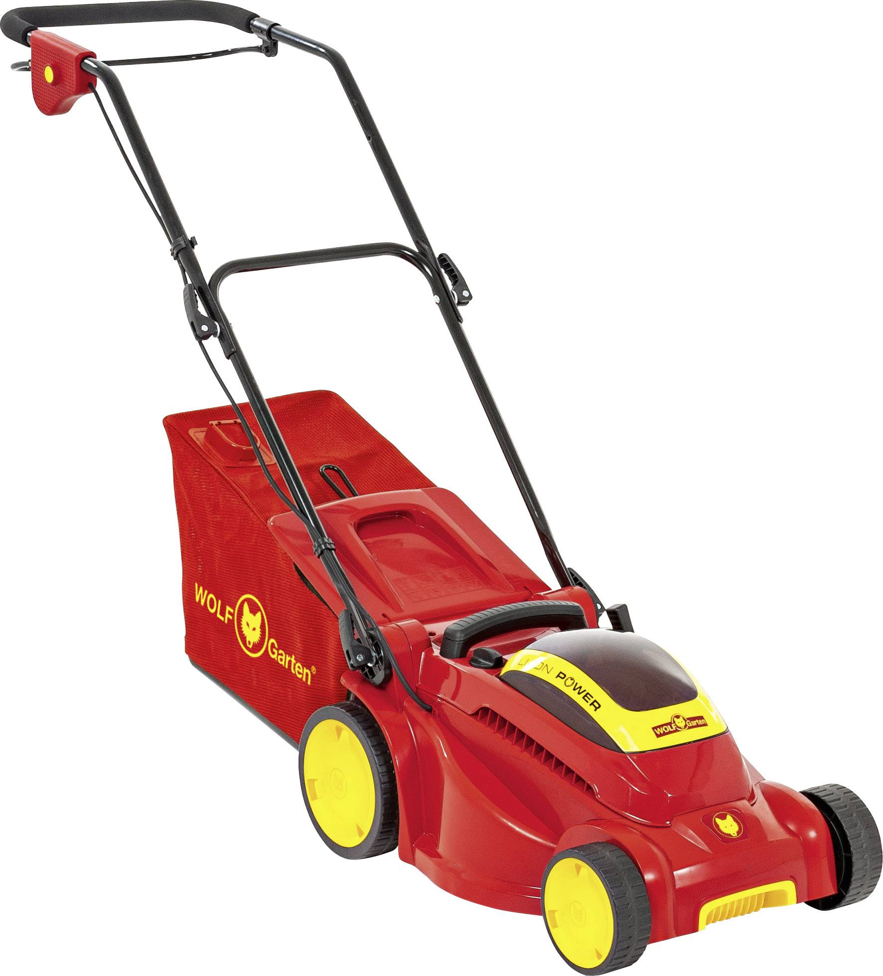 Wolf Garten POWER 37M Akku Rasenmäher inkl. Akku, Mulchfunktion 72V Schnittbreite (max.) 37cm