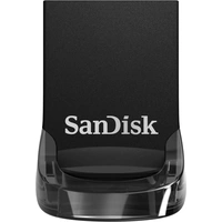 SanDisk Cruzer Ultra Fit™ USB-Stick 64 GB Schwarz SDCZ430-064G-G46 USB-A (USB 3.2 Gen 1) SanDisk Cruzer Ultra Fit™ USB-Stick 64 GB Schwarz SDCZ430-064G-G46 USB-A (USB 3.2 Gen 1)