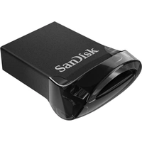 SanDisk Cruzer Ultra Fit™ USB-Stick 64GB Schwarz SDCZ430-064G-G46 USB-A (USB 3.2 Gen 1) SanDisk Cruzer Ultra Fit™ USB-Stick 64GB Schwarz SDCZ430-064G-G46 USB-A (USB 3.2 Gen 1)