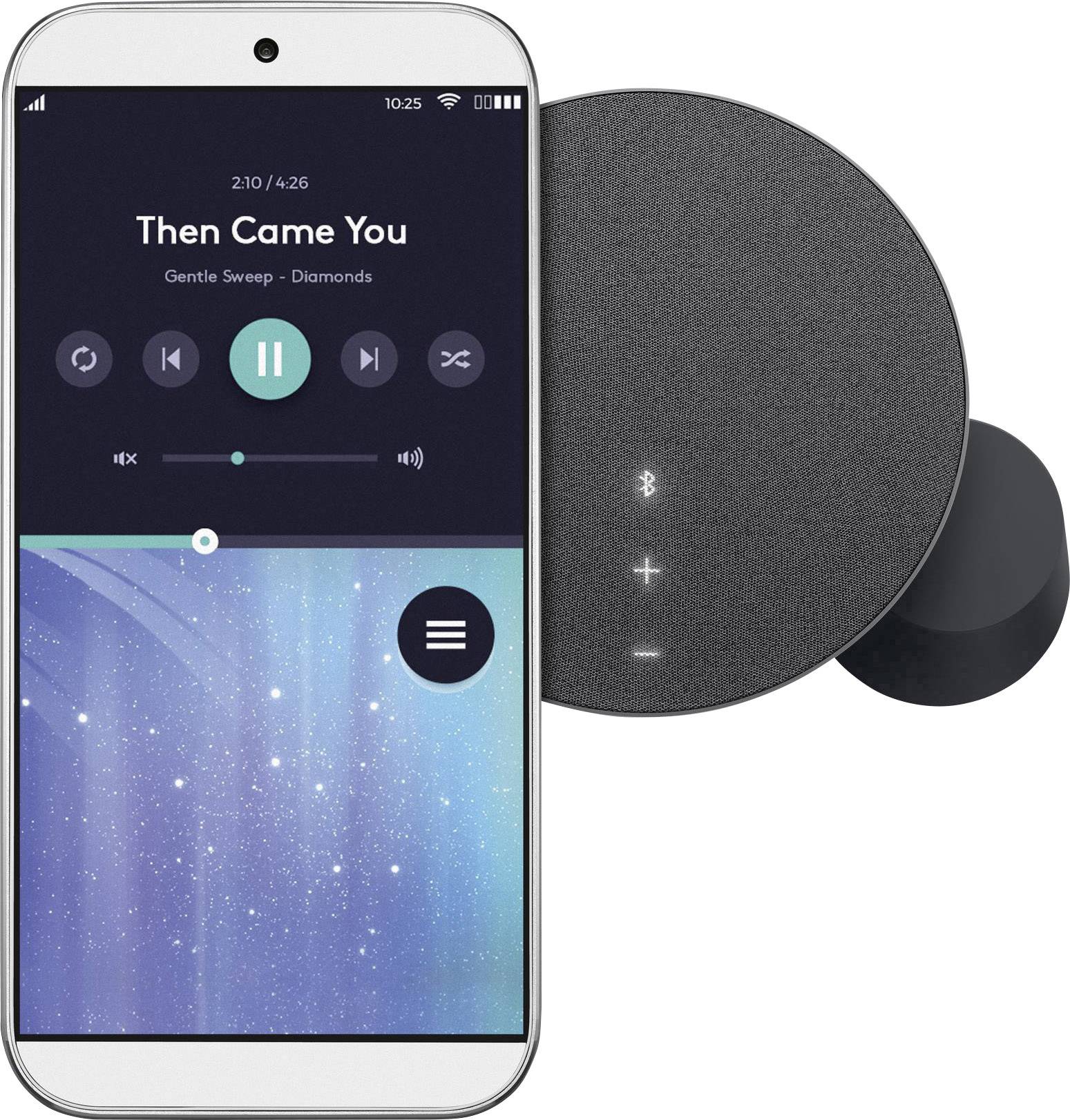 Logitech MX Sound 2.0 PC-Lautsprecher Kabellos 24 W Schwarz