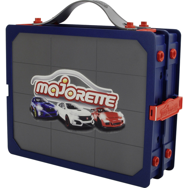 Majorette Auto Aufbewahrungsbox + 1 Fahrzeug