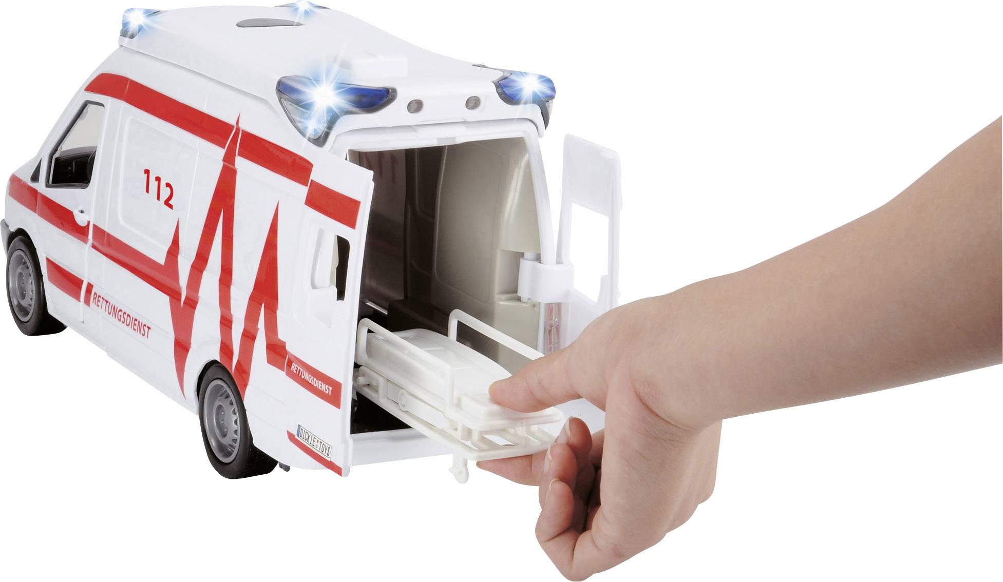 Dickie Toys Rettungswagen Einsatzfahrzeug