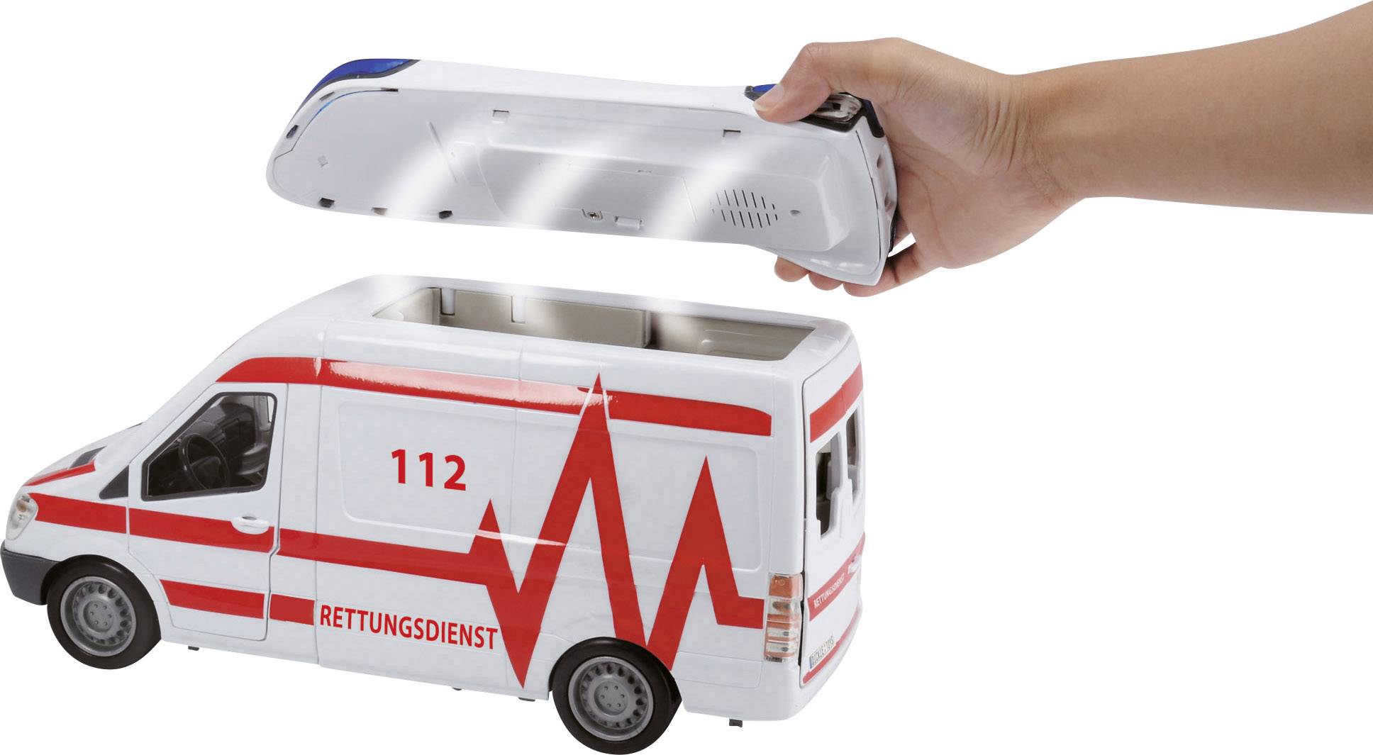 Dickie Toys Rettungswagen Einsatzfahrzeug
