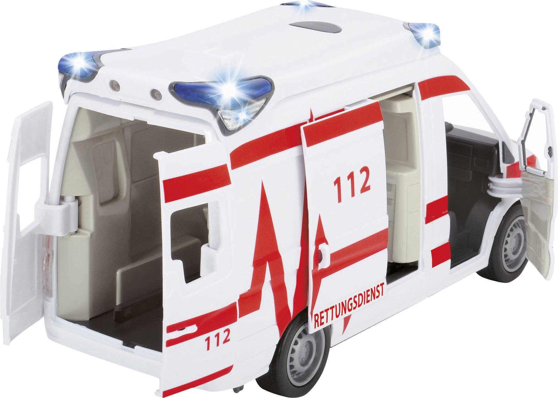 Dickie Toys Rettungswagen Einsatzfahrzeug