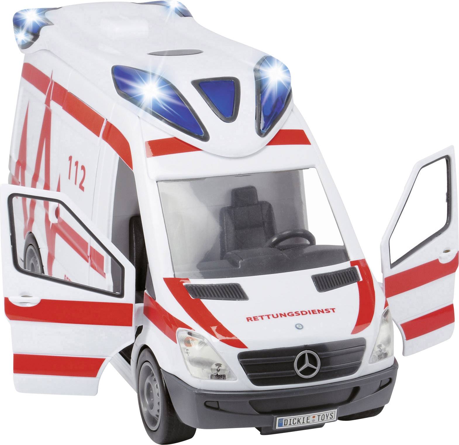 Dickie Toys Rettungswagen Einsatzfahrzeug