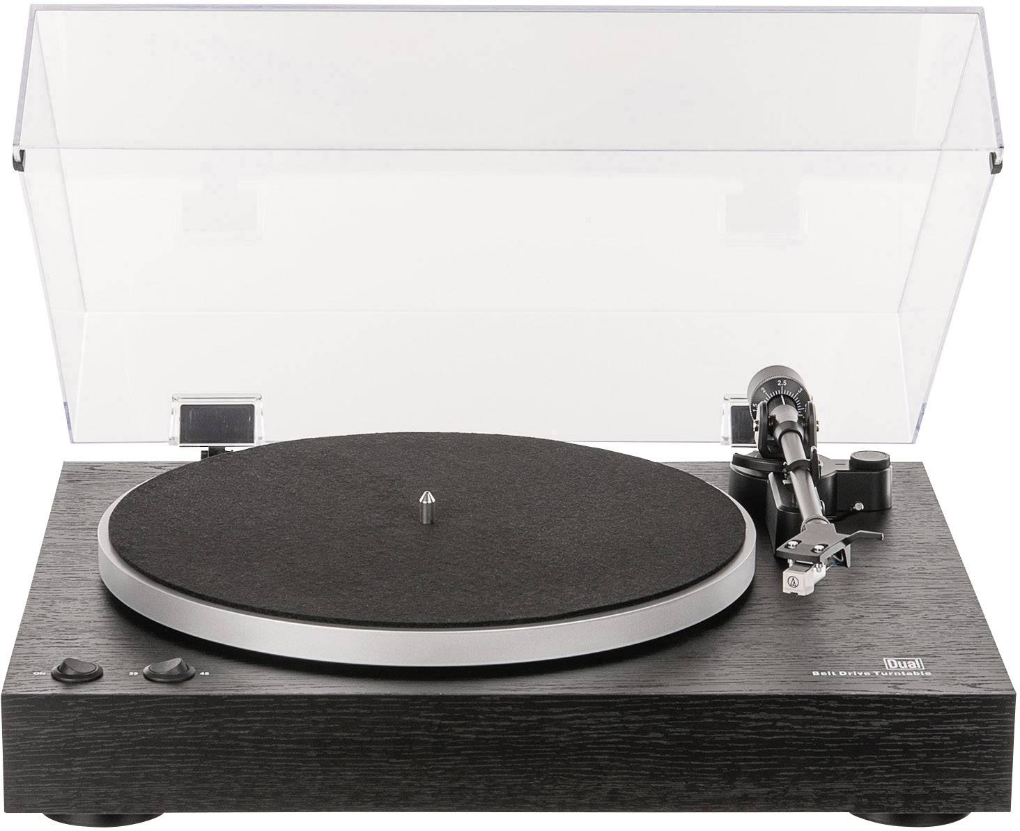 Dual DT 450 Plattenspieler Riemenantrieb Schwarz