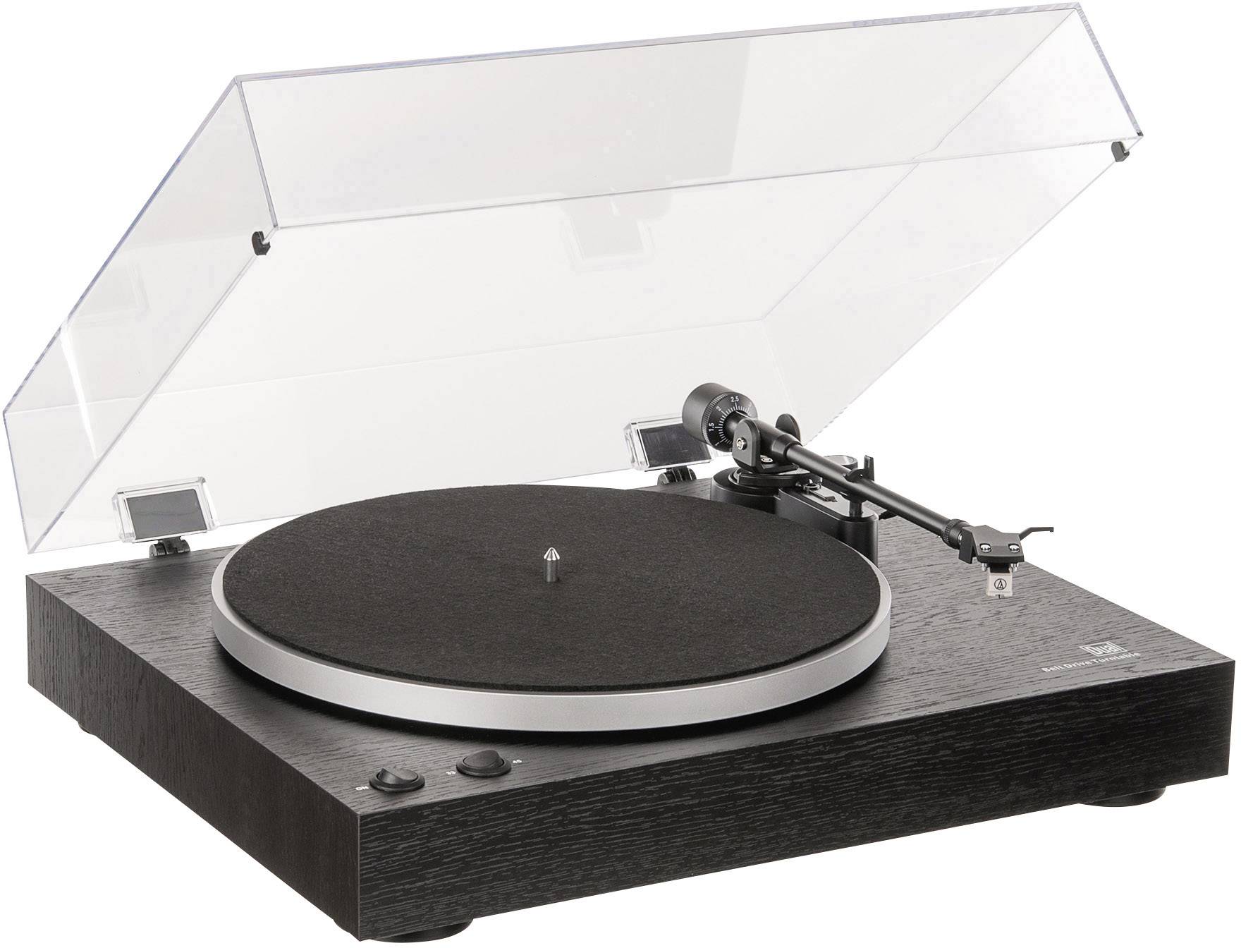 Dual DT 450 Plattenspieler Riemenantrieb Schwarz