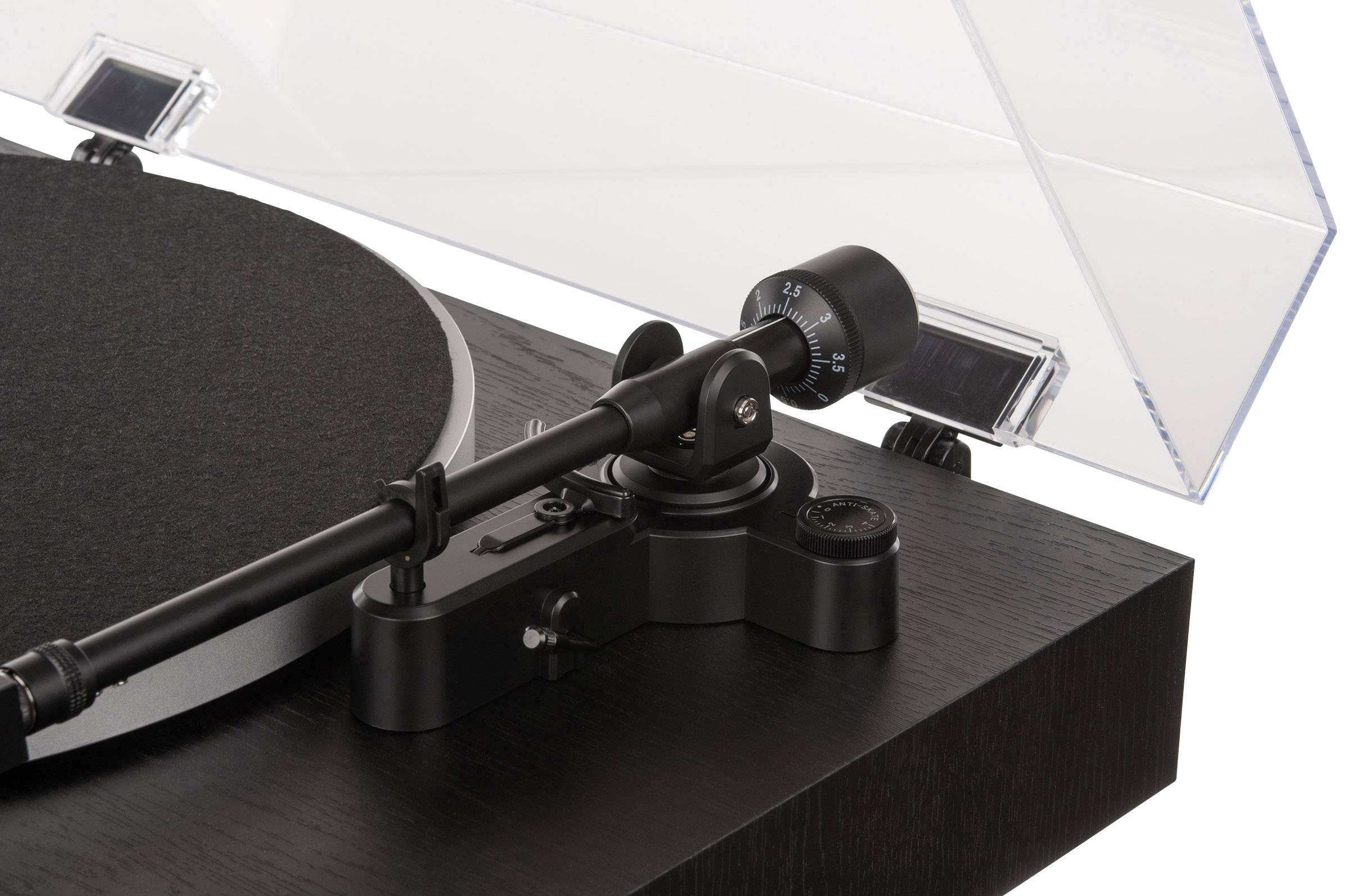 Dual DT 450 Plattenspieler Riemenantrieb Schwarz