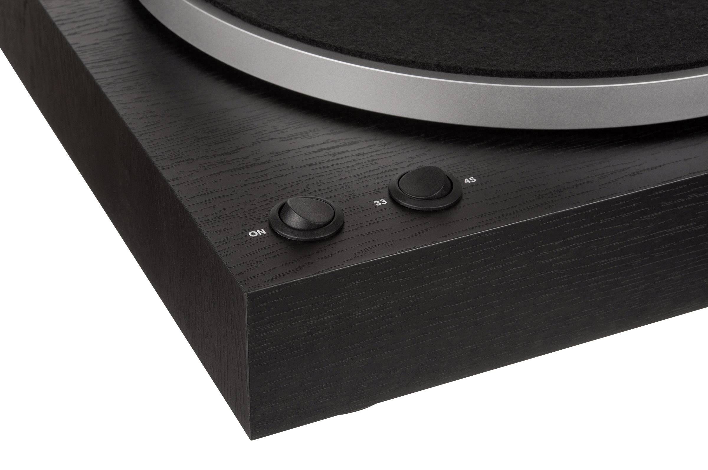 Dual DT 450 Plattenspieler Riemenantrieb Schwarz