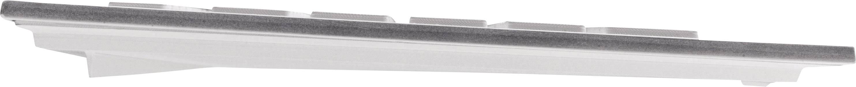 CHERRY Strait 3.0 for Mac USB Tastatur Deutsch, QWERTZ, Mac Silber