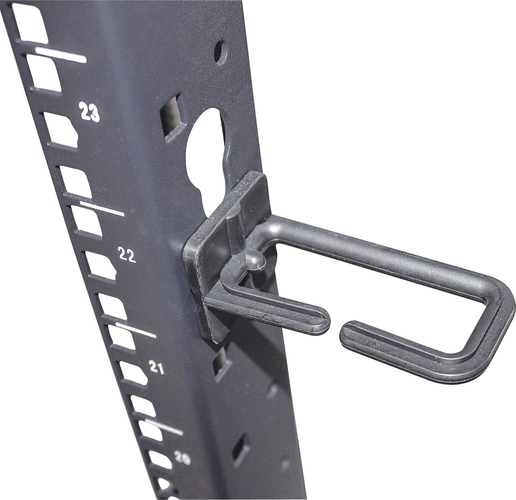 Intellinet 19" Laborgestell 4Pfosten 48HE Flatpack schwarz 19 Zoll Verteilerrahmen (B x H x T) 515 x 2273 x 559mm 48 HE Schwarz