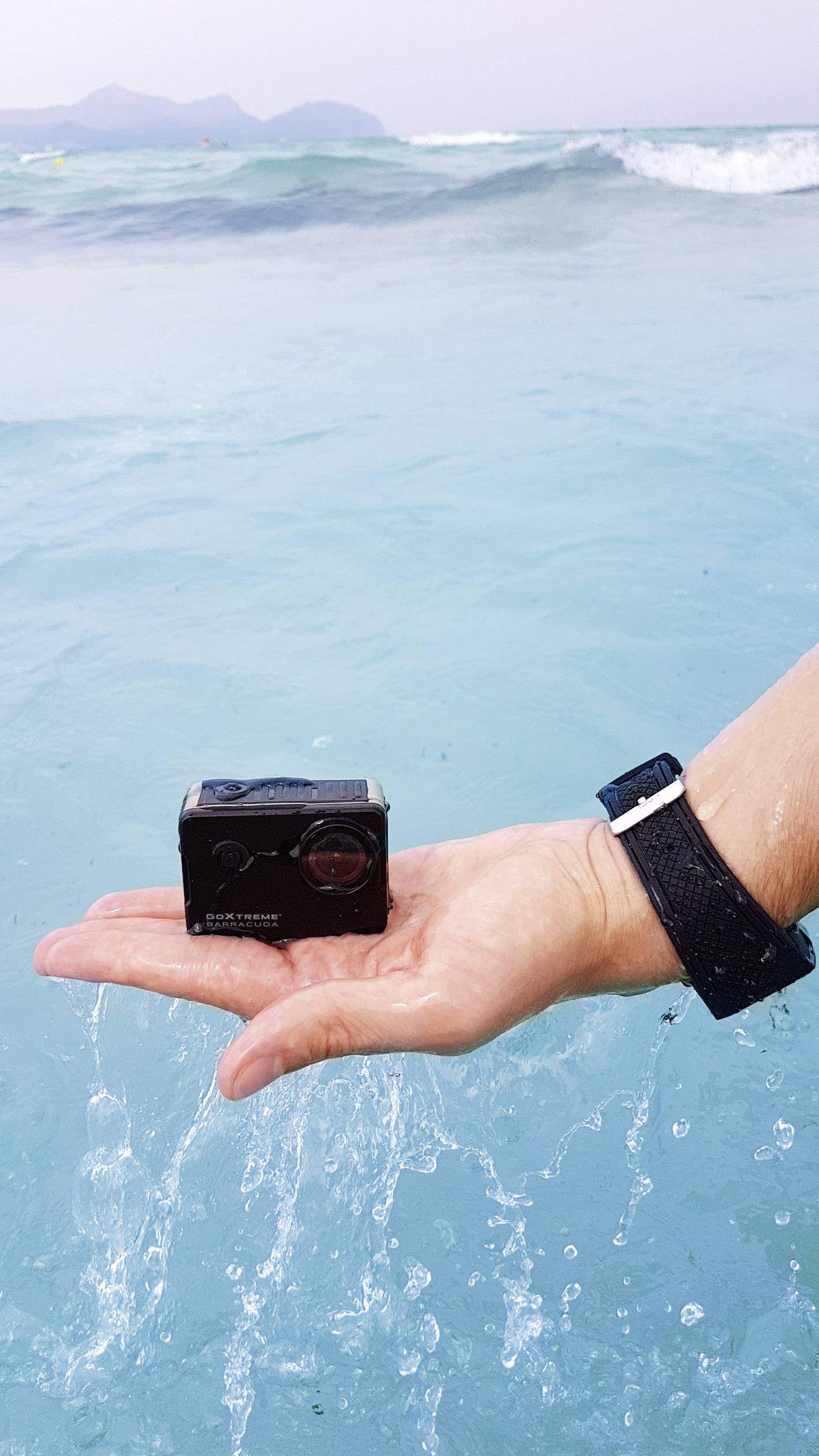 GoXtreme Barracuda 4K Action Cam 4K, Wasserfest, WLAN