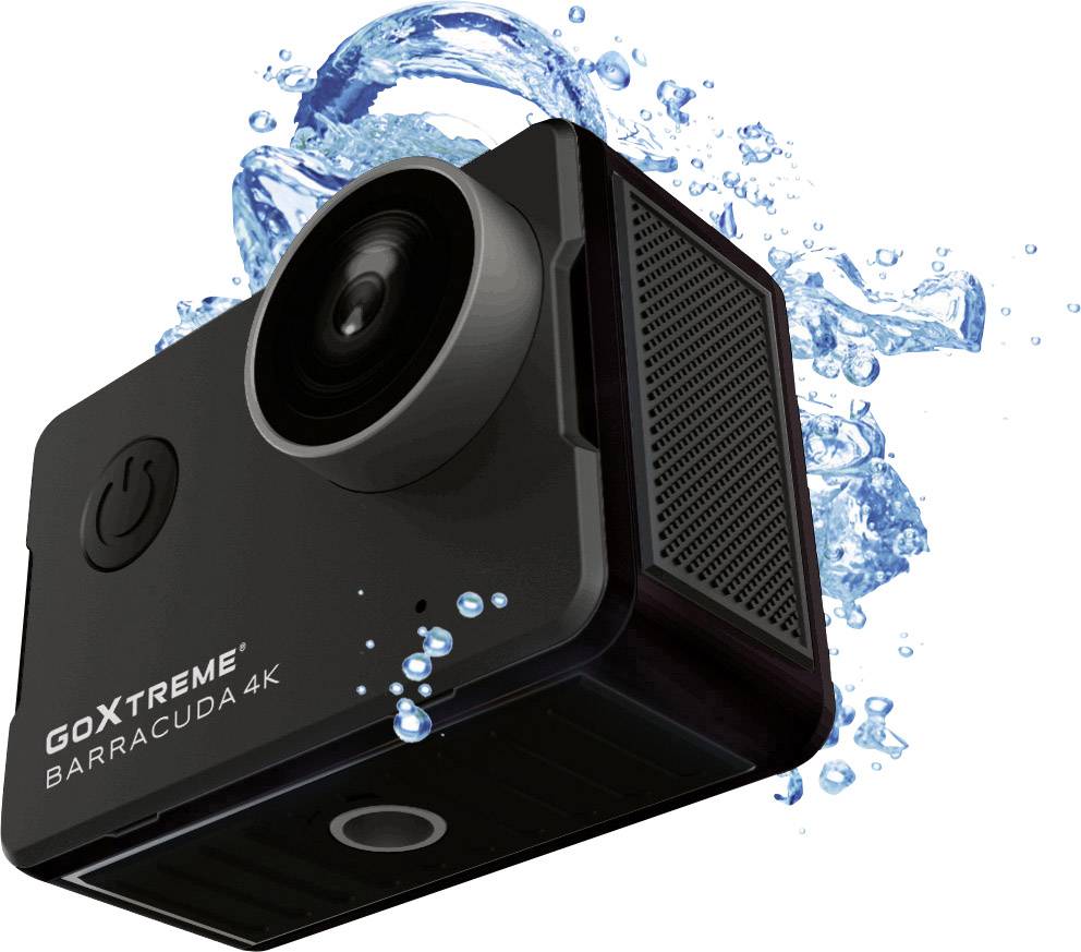 GoXtreme Barracuda 4K Action Cam 4K, Wasserfest, WLAN
