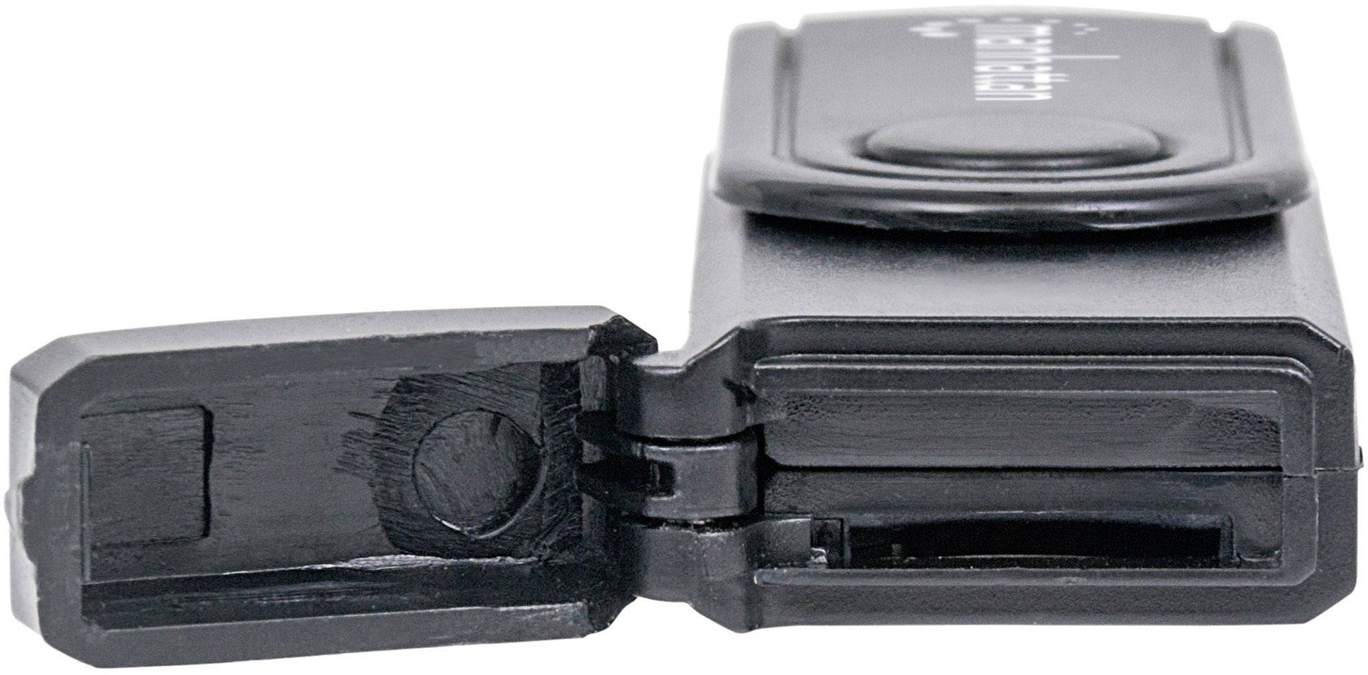 Manhattan Mini Multi-Card Reader/Writer USB 3.0 externer Card Reader/Writer 24-in-1 Externer Speich