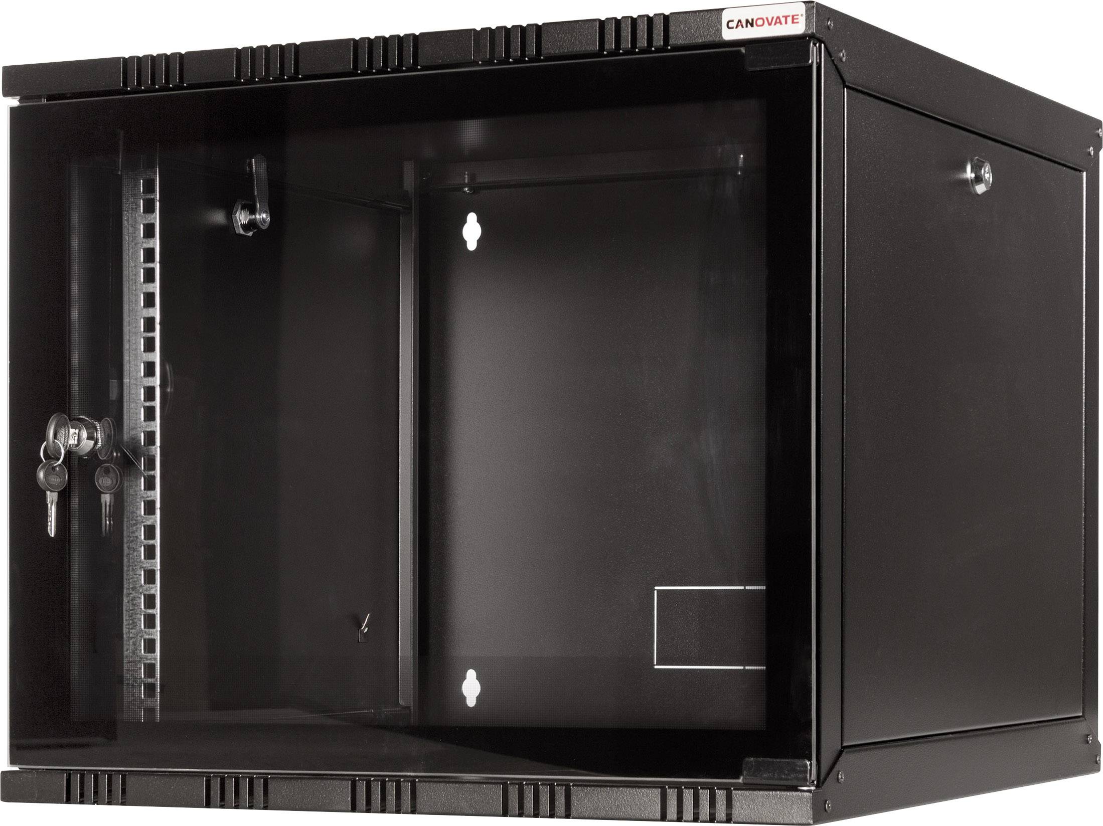 LogiLink 19" WALLMOUNT SOHO BOX 6U 540*400, BLACK, FLATPACK 19 Zoll Wandgehäuse (B x H x T) 540 x 323 x 400mm 6 HE Schwarz
