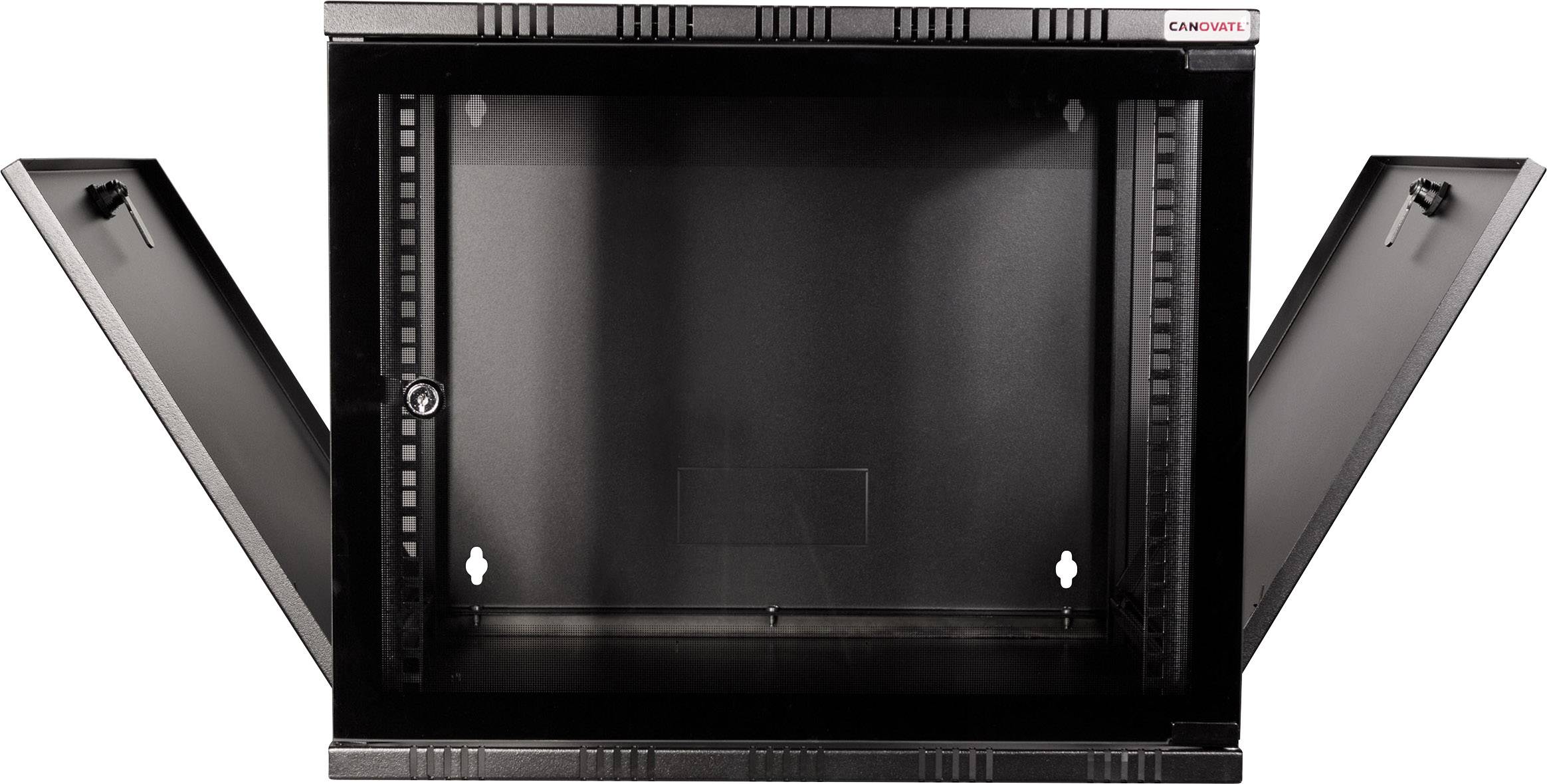 LogiLink 19" WALLMOUNT SOHO BOX 6U 540*400, BLACK, FLATPACK 19 Zoll Wandgehäuse (B x H x T) 540 x 323 x 400mm 6 HE Schwarz