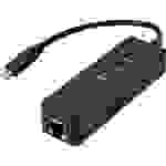 LogiLink USB 3.2 Gen 1 (USB 3.0) Adapter [1x USB 3.2 Gen 1 Stecker C (USB 3.0) - 1x RJ45-Buchse, US