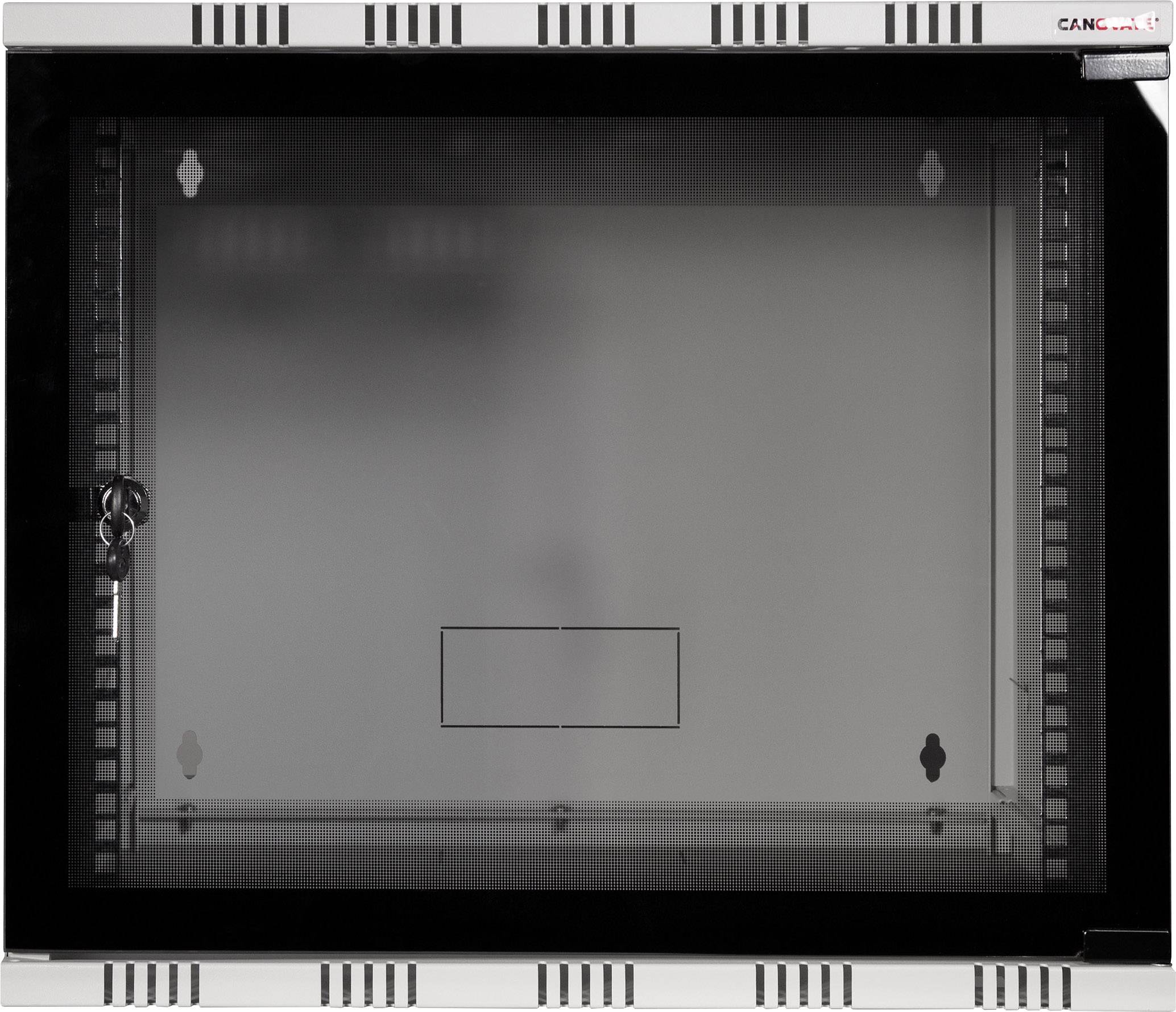 LogiLink 19" WALLMOUNT SOHO BOX 9U 540*400, GREY, FLATPACK 19 Zoll Wandgehäuse (B x H x T) 540 x 456 x 400mm 9 HE Lichtgrau