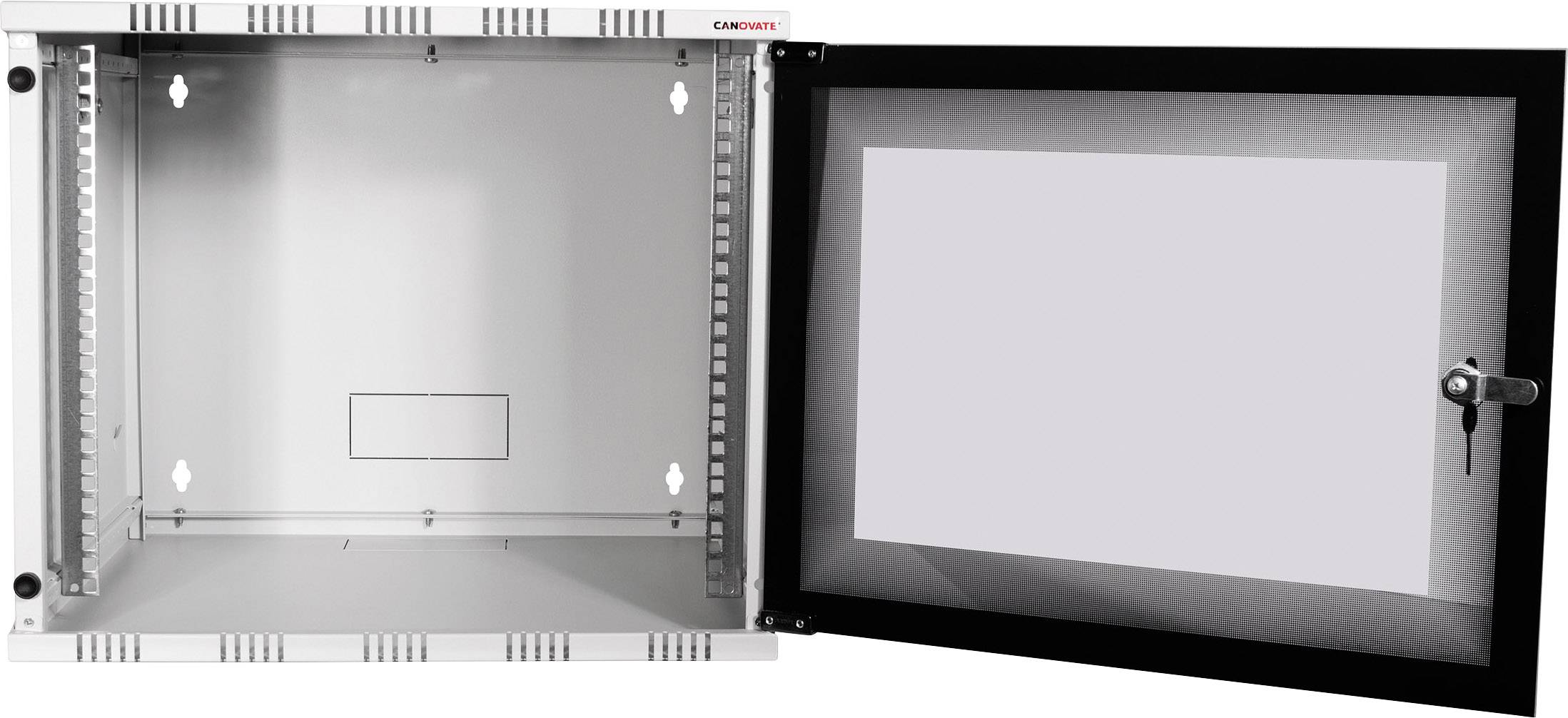 LogiLink 19" WALLMOUNT SOHO BOX 15U 540*550, GREY, FLATPACK 19 Zoll Wandgehäuse (B x H x T) 540 x 723 x 550mm 15 HE Lichtgrau