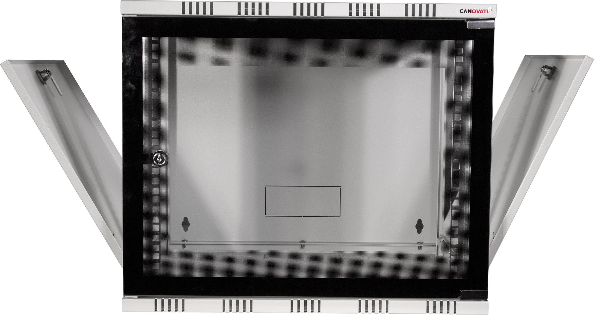 LogiLink 19" WALLMOUNT SOHO BOX 15U 540*550, GREY, FLATPACK 19 Zoll Wandgehäuse (B x H x T) 540 x 723 x 550mm 15 HE Lichtgrau