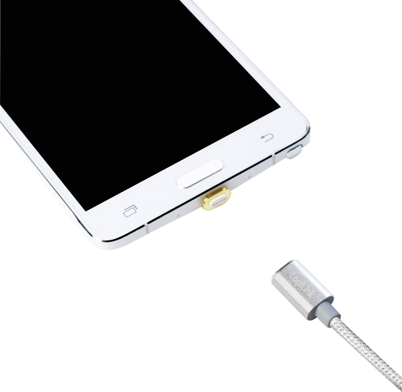 LogiLink 1.00 m Silber CU0117