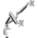LogiLink BP0043 2fach Monitor-Tischhalterung 33,0 cm (13") - 81,3 cm (32") Silber Höhenverstellbar LogiLink BP0043 2fach Monitor-Tischhalterung 33,0 cm (13") - 81,3 cm (32") Silber Höhenverstellbar
