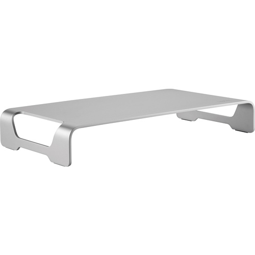LogiLink Tabletop monitor riser, aluminum Monitor-Erhöhung Höhen-Bereich: 6.3cm (max) Silber