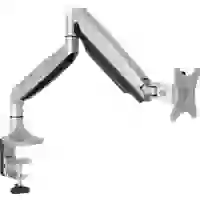 LogiLink BP0042 1fach Monitor-Tischhalterung 33,0cm (13") - 81,3cm (32") Silber Höhenverstellbar, Neigbar, Schwenkbar, Drehbar LogiLink BP0042 1fach Monitor-Tischhalterung 33,0cm (13") - 81,3cm (32") Silber Höhenverstellbar, Neigbar, Schwenkbar, Drehbar