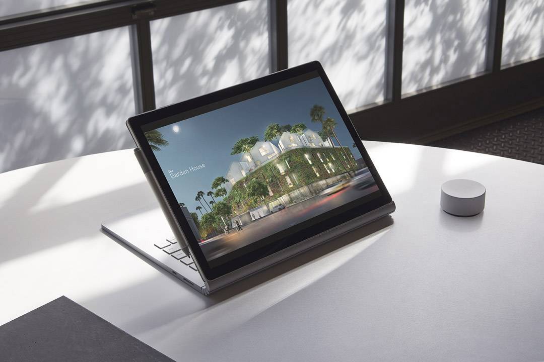 Microsoft Surface Book 2 38.1cm (15 Zoll) Windows®-Tablet / 2-in-1 Intel Core i7 i7-8650U 16GB DDR4-RAM 256GB SSD WiFi Windows®