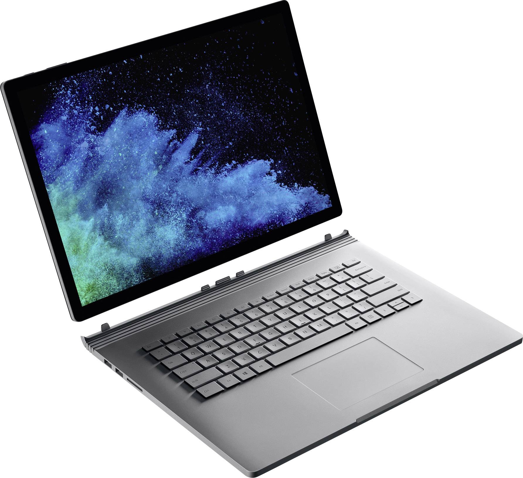 Microsoft Surface Book 2 38.1cm (15 Zoll) Windows®-Tablet / 2-in-1 Intel Core i7 i7-8650U 16GB DDR4-RAM 256GB SSD WiFi Windows®