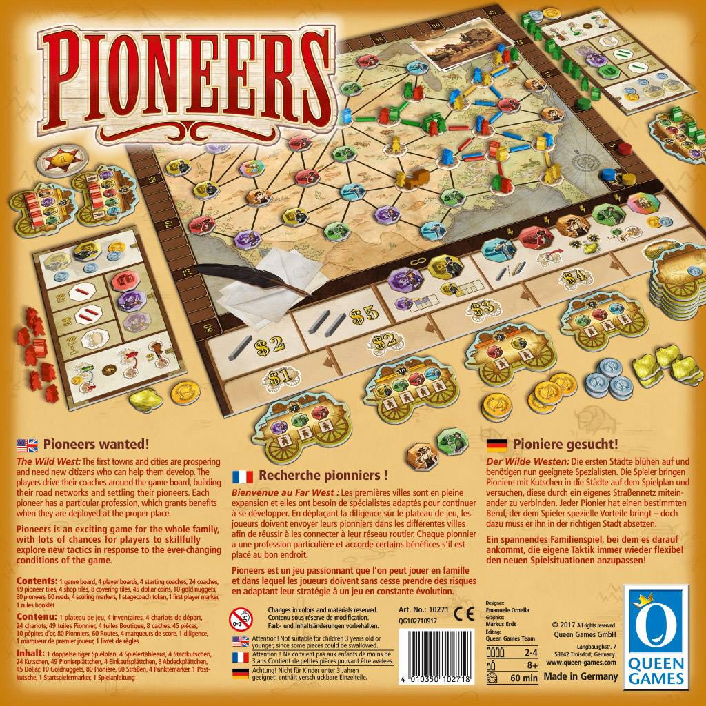 Queen Games Pioneers 10271 Pioneers 10271
