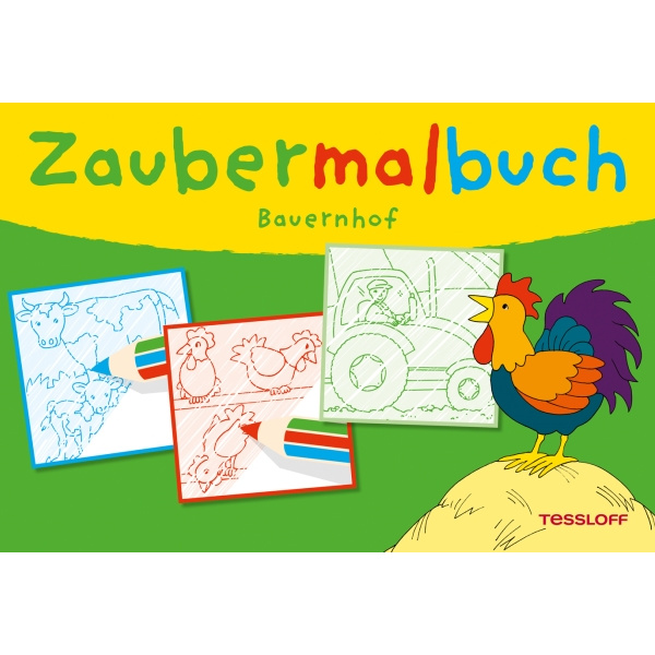 Zaubermalbuch Bauernhof 38153 1St.